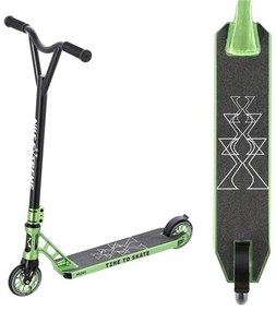 SCOOTER HS202 PRO BLACK-GREEN STUNT NILS EXTREME