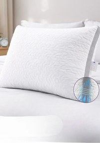 Stewehome Μαξιλάρι από σιλικόνη με κλιματισμό σετ 800 γραμμαρίων 50x70x4 cm