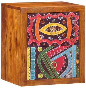 vidaXL Κομοδίνο 35x30x40 εκ. Μασίφ Ξύλο Ακακίας