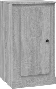 vidaXL Ντουλάπι Sonoma Γκρι 37,5 x 35,5 x 67,5 εκ. Επεξεργασμένο Ξύλο