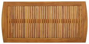 vidaXL Τραπεζάκι Σαλονιού 102 x 50 x 43 εκ. από Μασίφ Ξύλο Ακακίας