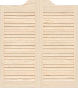 vidaXL Πόρτες Swing Φυσικό 90 x 40 cm Μασίφ Ξύλο Πεύκου