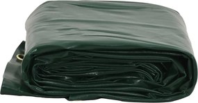vidaXL Μουσαμάς Πράσινος 1,5 x 2,5 μ. 650 γρ./μ²