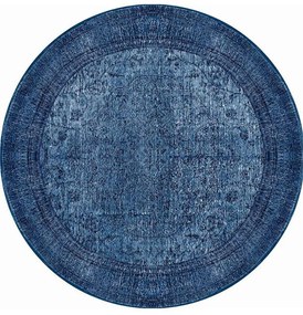 Χαλί Dorian AL 138 Blue Conceptum Hypnose 150X150cm Round