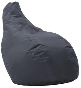 Bean bag armchair Eco 100% waterproof grey 70x70x90 εκ.