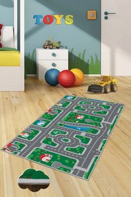 Χαλί Hmnt462 477HFT1185 Green-Grey Conceptum Hypnose 100X150cm