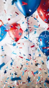 Intra Συλλεκτικό Ξύλινο Παζλ Plywood 4mm - Πανηγυρικός εορτασμός 4ης Ιουλίου Σε Ξύλινο Κουτί - Διαστάσεις: 10x10 cm – 25 κομμάτια