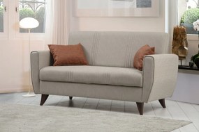 2-Seat Sofa-Bed Zaden - Beige Beige