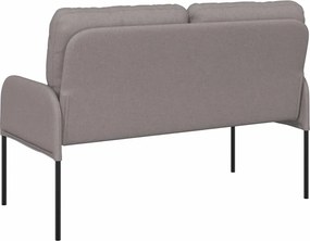 vidaXL Καναπέδες με μαξιλάρι 110cm Taupe Κόντρα πλακέ