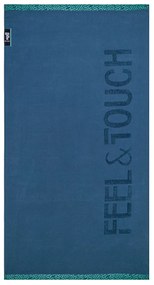 Πετσέτα Θαλάσσης (90x180) Feel &amp; Touch Sunny Cobalt