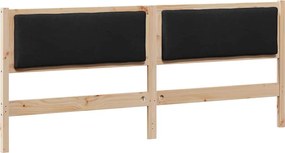 vidaXL Κεφαλάρι Άλλο Καφέ 180 cm Μασίφ ξύλο πεύκου