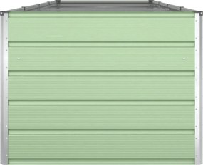 vidaXL Γλάστρα Παστέλ Πράσινο 385 x 100 x 75 εκ Επικαλυμμένος Χάλυβας