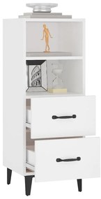 vidaXL Ντουλάπι Λευκό 34,5 x 34 x 90 εκ. από Επεξεργασμένο Ξύλο
