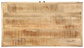 vidaXL Τραπεζάκι σαλονιού Καφέ 90 x 50 x 40 cm Μασίφ ξύλο μάνγκο