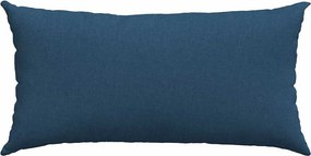 vidaXL Μαξιλάρι Καναπέ 2 pcs Μπλε 80 x 40 cm ύφασμα