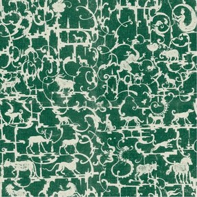 Ταπετσαρία Royal Hunting Racing Green WP20468 Green-White MindTheGap 52x300cm