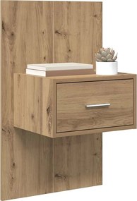 vidaXL Κομοδίνο 2 τμχ. Artisan Oak 50 x 32,5 x 80 εκ.