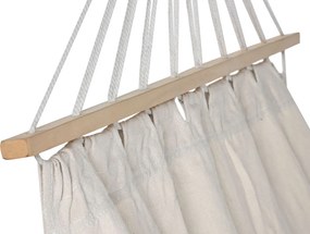 Κρεμαστή Αιώρα Home ESPRIT Λευκό Κρόσσια 200 x 100 x 5 cm