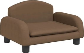 vidaXL Καναπές Παιδικός Καφέ 50x40x30 εκ. από Ύφασμα