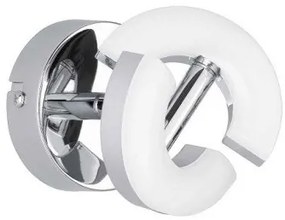 Απλίκα Donut Λευκό-Χρώμιο από τη Fischer Honsel-30511-Λευκό - Χρώμιο 30511