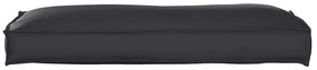 vidaXL Μαξιλάρι παλέτας για πλάτη Μαύρο 120 x 40 x 12 cm Ύφασμα Oxford