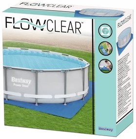 Bestway Υπόστρωμα Πισίνας Προστατευτικό Flowclear 488 x 488 εκ. - Μπλε