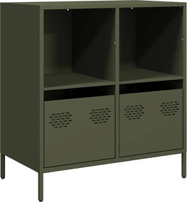 vidaXL Ντουλάπι Λαδί 68x39x73,5 εκ. από Χάλυβα Ψυχρής Έλασης