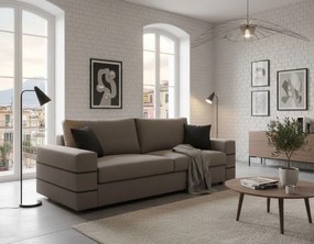 Καναπές Holmes τριθέσιος-Mocca