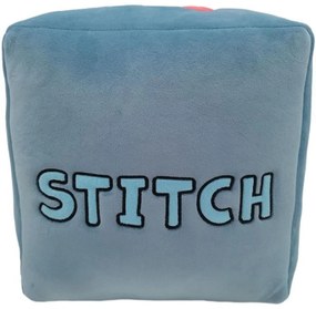 Μαξιλάρι Stitch 28 x 30 x 29 cm Μπλε πολυεστέρας Παιδικά