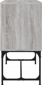 vidaXL Ντουλάπι Γκρι Sonoma 100x40x79,5 εκ. από Επεξεργασμένο Ξύλο