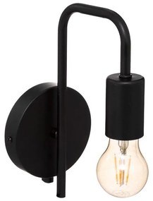 Wall lamp Zhola E27 40W black 17x12x25cm 17x12x25 εκ.