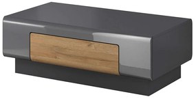 Τραπεζάκι Σαλονιού Toldo 162373009 110x60x38,5cm Anthracite-Natural