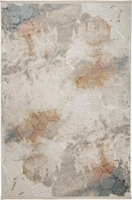 Χαλί (140x200) Βιοκαρπέτ Alora EF06A Cream/Blue