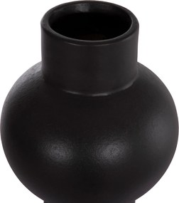 ΕΠΙΤΡΑΠΕΖΙΟ ΚΕΡΑΜΙΚΟ ΔΙΑΚΟΣΜΗΤΙΚΟ SCEPTER HM4604.02 ΜΑΥΡΟ ΜΑΤ Φ17x39Υεκ