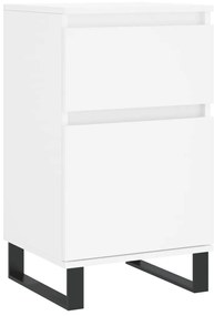 vidaXL Συρταριέρα Λευκή 40 x 35 x 70 εκ. από Επεξεργασμένο Ξύλο
