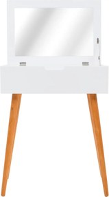 vidaXL Μπουντουάρ με Καθρέφτη 60 x 40 x 75 εκ. από MDF