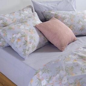 Σεντόνια Διπλά (Σετ) Nef-Nef Homeware Smart Dreamel Light Blue