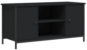 vidaXL Έπιπλο Τηλεόρασης Μαύρο 100x40x50 εκ. Επεξεργασμένο Ξύλο