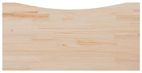 vidaXL Επιφάνεια Γραφείου 110 x 55 x 2,5 εκ. από Μασίφ Ξύλο Πεύκου