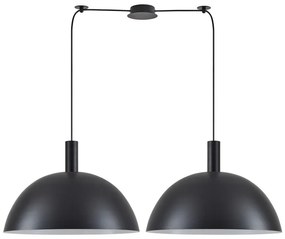 Κρεμαστό Φωτιστικό Οροφής 2xE27 Μαύρο Adept Tube 77-8504 Homelighting-77-8504-Μαύρο 77-8504