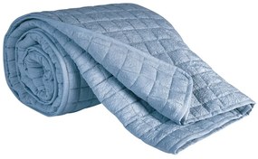 Κουβερλί Vegas 01 Blue Kentia Μονό 160x240cm Microfiber-Polyester