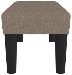 vidaXL Πάγκος Taupe 70 x 30 x 30 εκ. Υφασμάτινος