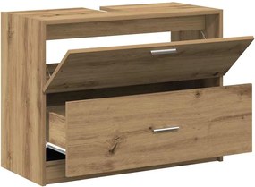 vidaXL Ντουλάπι Μπάνιου Artisan Oak 78 x 37 x 59 cm Επεξεργασμένο ξύλο