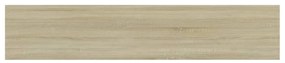 vidaXL Ράφια Βιβλιοθήκης 4 τεμ. Sonoma Δρυς 100x20x1,5 εκ. Μοριοσανίδα