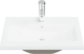 vidaXL Σετ Επίπλων Μπάνιου 5 Τεμαχίων Sonoma Δρυς Επεξεργασμένο Ξύλο