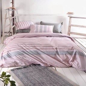 Πάπλωμα Lucas (Σετ 2τμχ) Pink Ρυθμός Ημίδιπλο 160x240cm 100% Βαμβάκι