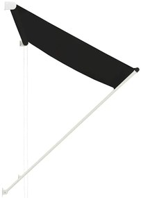 vidaXL Τέντα Συρόμενη Ανθρακί 100 x 150 εκ.