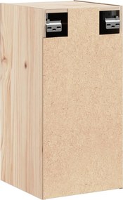 vidaXL Ντουλάπι Τοίχου 30 x 30 x 60 εκ. από Μασίφ Ξύλο Πεύκου