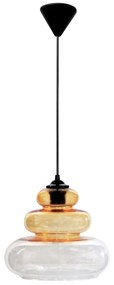 Φωτιστικό Οροφής GL-6030/25 -A- 1/L 02-0439 1xE27 25x100cm Honey Heronia
