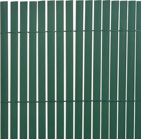 vidaXL Φράχτης Κήπου Πράσινο 150 x 300 cm PVC